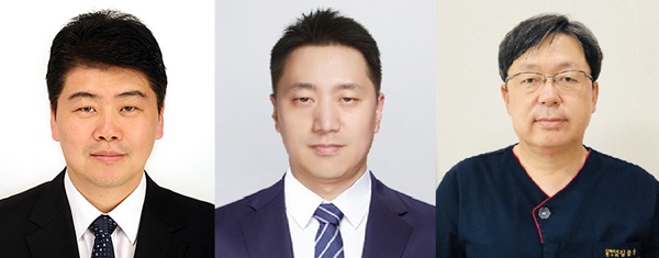 연구진(왼쪽부터 이동연 교수, 이두재 교수, 김동한 원장).