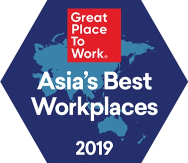 GPTW_2019 아시아에서 가장 일하기 좋은 기업(사진 한국로슈 제공).