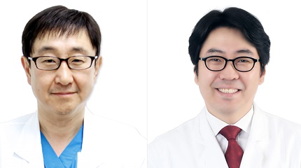 경희대병원 심장혈관센터 김원, 정형외과 정비오 교수(좌측부터).