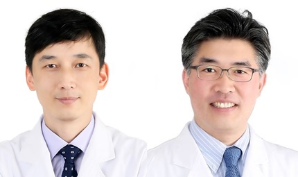 경희대병원 안과 박인기 교수, 김응석 교수(좌측부터).