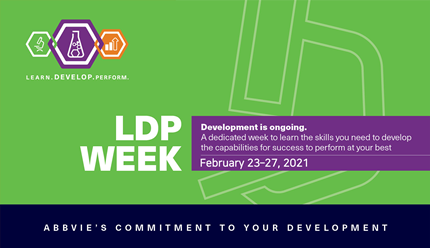 한국애브비가 2월 23일~27일 동반성장을 위한 직원 역량 개발 오픈형 교육 ‘LDP Week’를 실시한다.