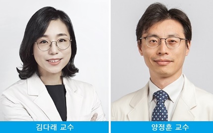 순환기내과 김다래 교수, 양정훈 교수.
