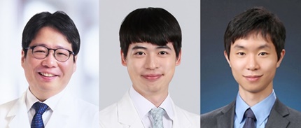 (사진 왼쪽부터)서울대병원 이정훈 교수, 보라매병원 이동현 교수, 정성원 임상강사.