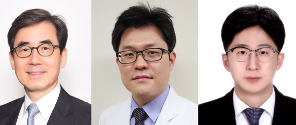 (사진 왼쪽부터)서울대병원 순환기내과 김효수·한정규·황도연 교수.