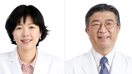 경희대병원 내분비내과 박소영, 정형외과 유기형 교수(좌측부터).