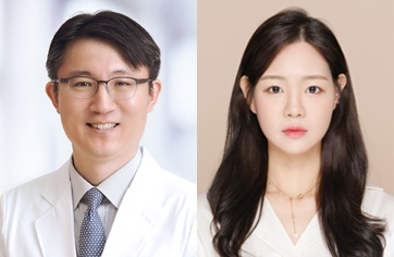 (사진 왼쪽부터)서울대병원 피부과 권오상 교수, 이승희 박사.