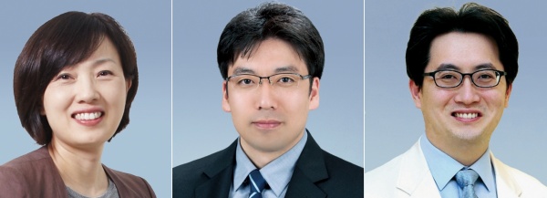사진 왼쪽부터 김빛내리 석좌교수, 배상수 교수, 이주명 교수.